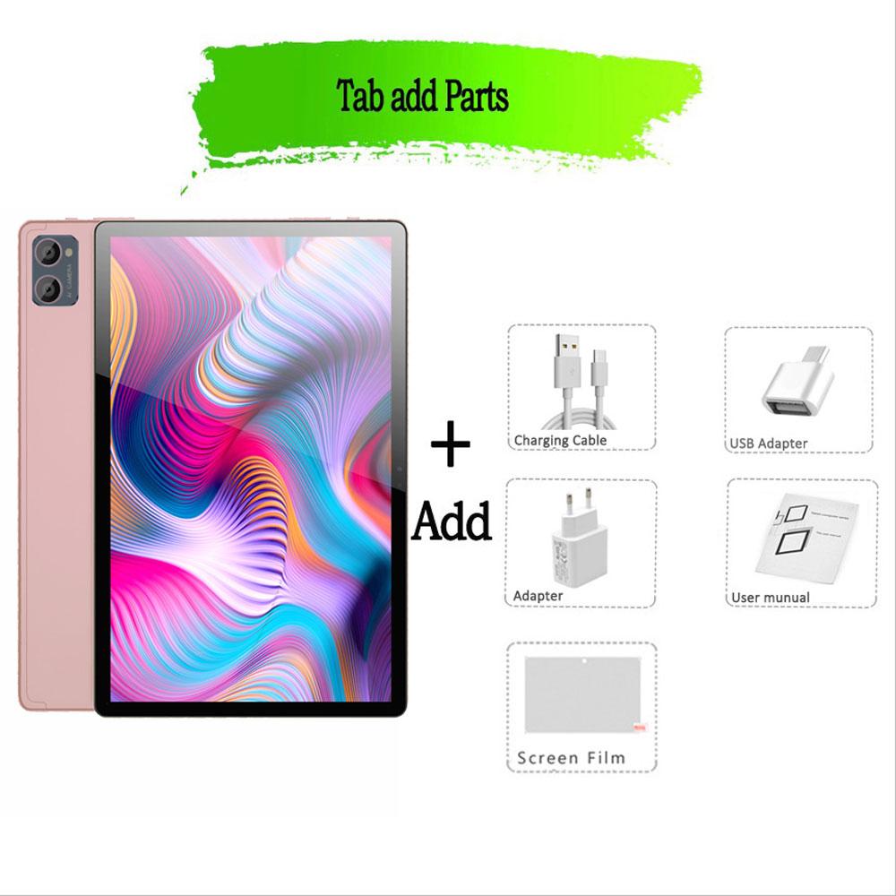 BDF Планшет Y7 10,1 дюйма Android 13 8 ГБ ОЗУ 256 ГБ ПЗУ Сеть 4G Сеть 3G 4G Lte для SIM-карты 8000 мАч