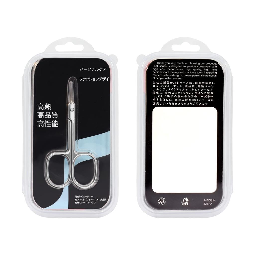 CGBE Ножницы для кутикулы бровей с прецизионной заточкой, изготовлены из высококачественной нержавеющей стали, ножницы для кутикулы, носа и ресниц, ультратонкие ножницы, кончики,