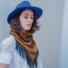 Cowboy Hair Scarves Bandana Light Tan Headwraps Cowgirl Party Neckerchief Bandana Head Scarfs for Vacation