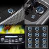 ptwrl4 Car logo Sticker Central control Decals For Volvo T6 S40 S60 S90 XC40 XC60 XC90 V40 V50 V60 V90 T6 AWD C30 C70 S80 V70 XC70