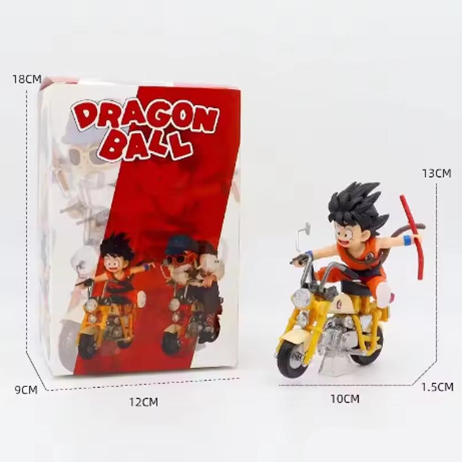 Анимация Dragon Ball Z Анимационная Фигурка Сон Гоку Мастер Роши Локомотивы ПОЛИВИНИЛХЛОРИД Действие Каме Сеннин Мотоцикл Игрушки Миниатюра