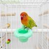 Жердочка для попугая, подставка для кормушки двойного назначения, миска для птиц, когтеточка, игрушки для лазания и стачивания когтей, аксессуары для птичьей клетки