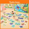 Pub Wooden Monster Puzzle Game Set Card Components For Kids Learning Fun Family