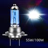 2 шт. 6000K H7 100 Вт 12 В 55 Вт Супер яркие белые противотуманные фары Галогенная лампа Высокой мощности Автомобильная фара Лампа Автомобильный источник света Аксессуары