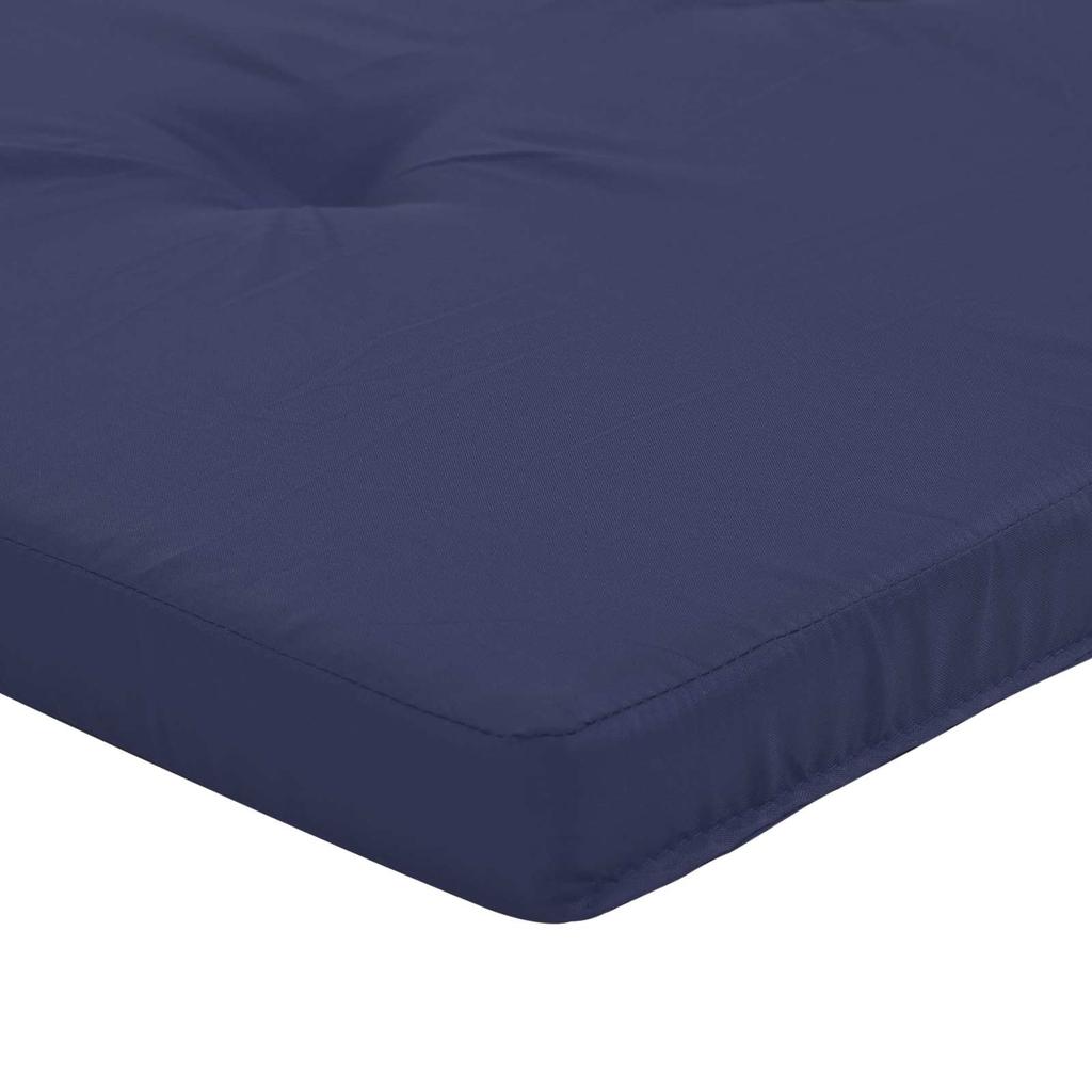 Outdoor Cushions 2 pcs Navy Blue 180 x 55 x 7 cm Fabric