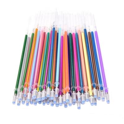 Набор ярких разноцветных гелевых стержней, 24\48 шт