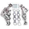 AP03 Короткий выпускной коллектор для Ford F150 F250 1997 1998 1999 2000 2001 2002 2003 Двигатели 5.4L V8 Хромированный полированный