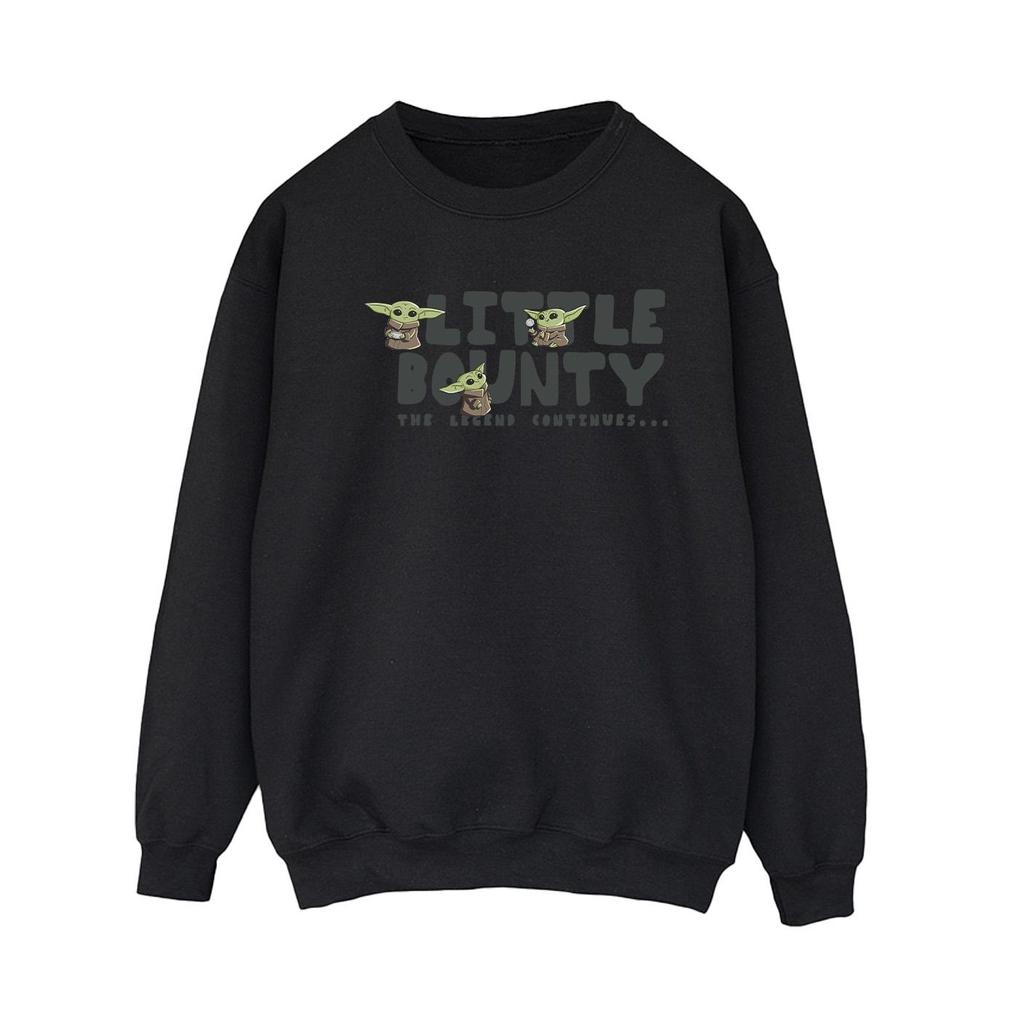 Star Wars The Mandalorian Womens/Ladies Little Bounty Hunter Sweatshirt