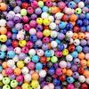 40Pcs 8mm Fashion Shiny Rhinestone Loose Beads DIY Jewelry Findings