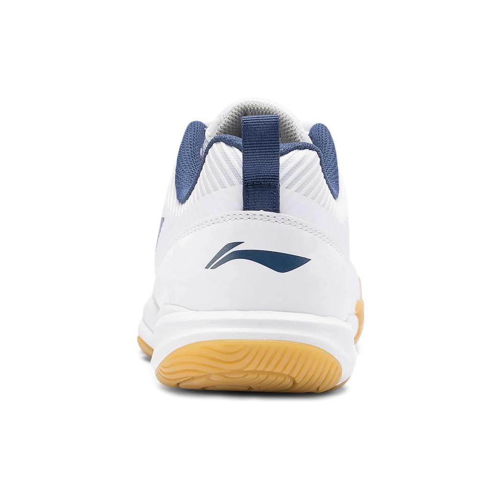 Li Ning CS16 Non-Slip Wear-Resistant Low-Top Badminton Shoes Unisex Shoes White Blue AYTS057-1