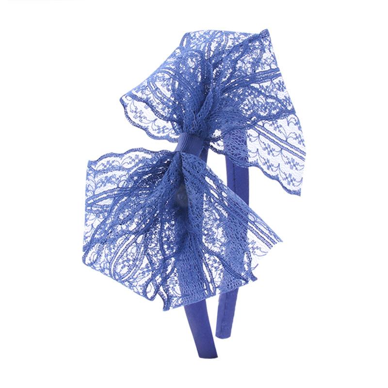 Lace Headbands Costumes For Women Girls Neon Lace Headband Bulk Outfits Party Accessories