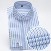 Men's Modal Striped Tuxedo Dress Shirt with Windsor Collar & French Cuff Includes Cufflinks, Elegant Professional Formal Wear