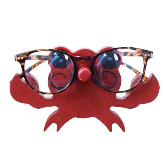 Деревянный держатель для очков в виде животного, резной держатель для очков на столешницу, органайзер для очков в виде животного для домашнего офиса, школьной парты