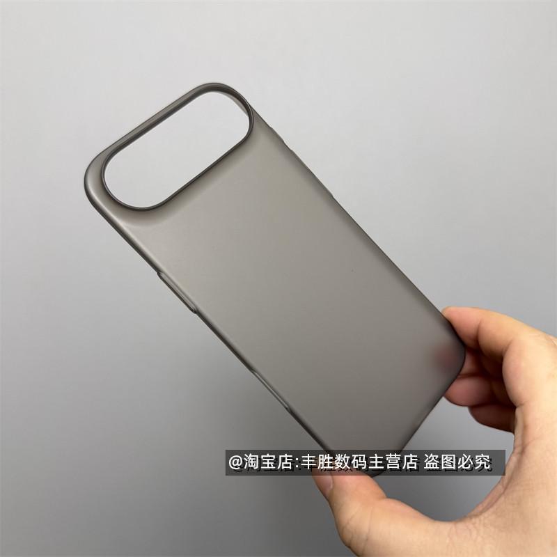 For iPhone Air Case Matte Transparent Hard PP Lightweight Phone Cover For iPhone Air Simple Anti Slip And Dustproof Bumper
