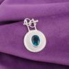 Throat Chakra Apatite Stone 925 Silver Handmade Sisters Gift New Pendant Jewelry PP-57-7