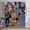 One Piece Curtains Child Room Halloween Decoration Anti-mosquito Curtains for Camera Living Room Curtain Shades Partition Modern