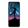 Чехол для телефона Realme Narzo N61 N 61 Coque Цветы Черный Силиконовый Мягкая Задняя Крышка Для Realme Note 60 Чехол Note60 Funda Сумки Capa