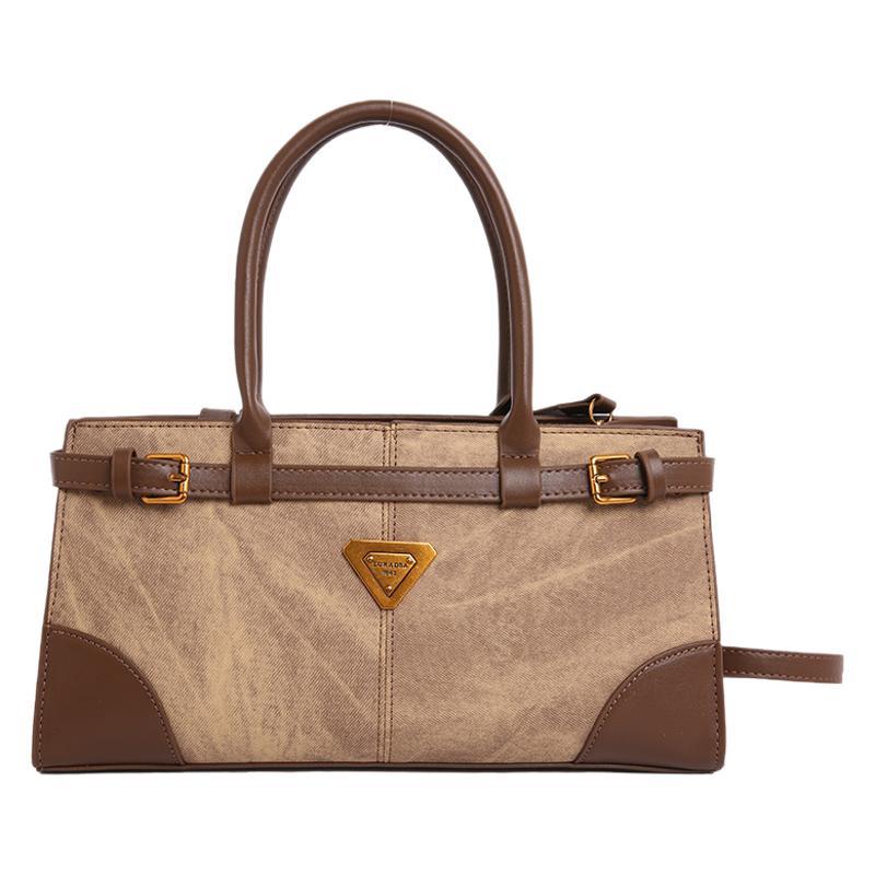 Внешний заказ высококачественная текстура портативная маленькая сумка женская 2025 новая трендовая темпераментная универсальная одноплечевая кроссбоди маленькая квадратная сумка