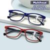 Модные сверхлегкие мультифокальные очки для чтения, новые очки с блокировкой синего света для мужчин и женщин, винтажные прогрессивные очки для ближнего и дальнего света