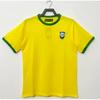 Brazil National Team Retro Soccer Jersey Men Women Short Sleeve Performance Sportswear Cycling Running Fitness
