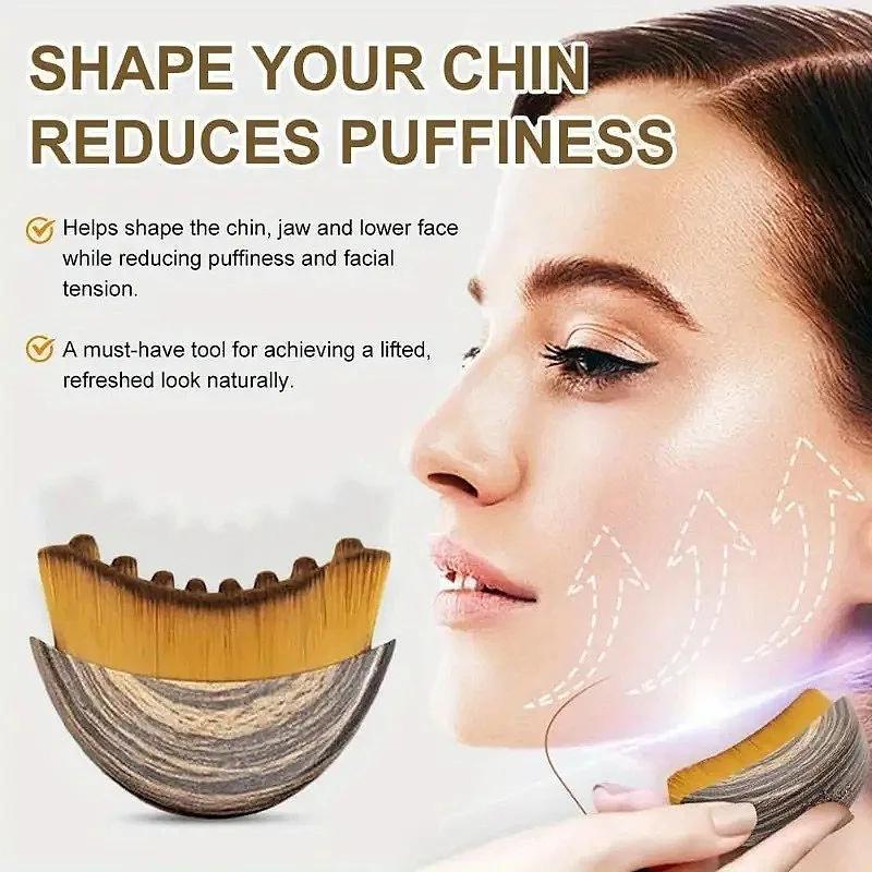 Lymphatic Contour Face Brush Ergonomically Designed To Fit Sculpting Drainage Massager for Face The Skin Precisely LBHL31
