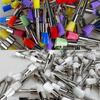 100pcs Dental Prophy Brushes Polishing Polisher Disposable Latch type Mixed color Plat Used for stain removal and polish