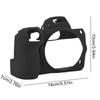 Black Silica Gel Soft Camera Case Cover Protector for Nikon Z7 Z6 Mirrorless Camera