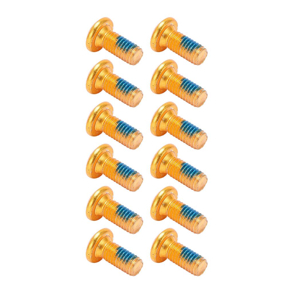 BOLANY 12 шт. болты ротора дискового тормоза горного велосипеда винты из легированной стали винты ротора диска