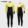 LAGCEN 3mm Neoprene Wetsuit Men Full Body Long Sleeve Thermal Diving Surfing Snorkeling Gear