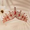 Luxurious Bridal Crown Rhinestone Princess Crown Temperament Bride Headwear  Jewelry