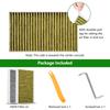Lnake Car Air Conditioning Filter Activated Carbon Air Conditioning Air Filter Suitable For Tesla Model 3 Model Y Cabin Air Filt