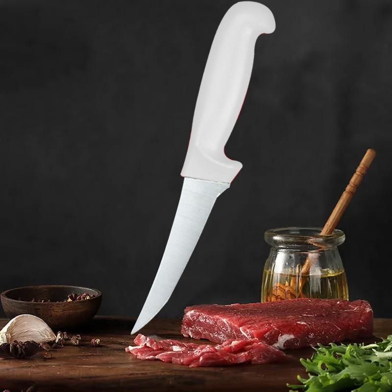 1/4 профессиональный жиловочный нож, острый кухонный нож для чистки и резки, мясницкий нож для разделки свиных костей, мяса и рыбы