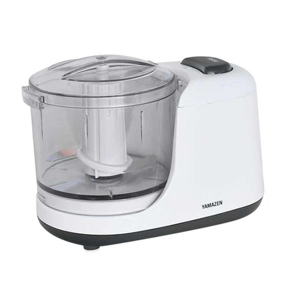 Food Processor 350mL Compact Cooking Easy Care Simple Operation White [Yamazen] 2-in-1 (chopping/mixing) Time-saving YFA-202(W)