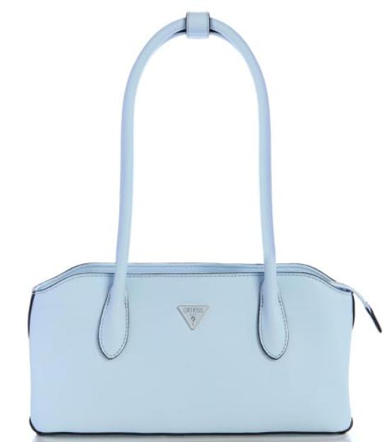 Guess ЛИЛОВАЯ МИНИ СУМКА-КОНВЕРТ НА ПЛЕЧО PWB Женская