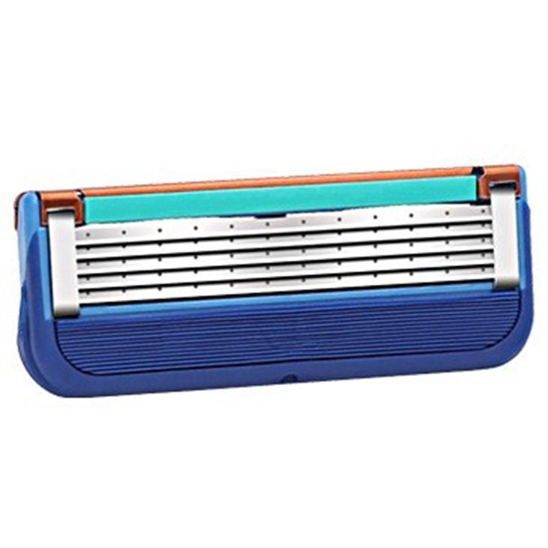 8Pcs Men's Shaving Razor Blades Men Shaving 5 layers Blade Shaving