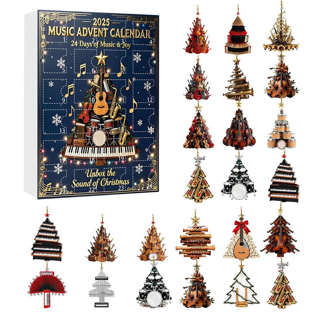 Advent Calendar Contains 24 Gifts, Cute Figures Doll Advent Calendar, Countdown Calendar With Surprise Toys, Collectible Figures Gift For Kids