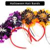 Pumpkin Halloween  Hairbands Skull Bat Skeleton Headband Funny Halloween Hair Hoop  Festival Party