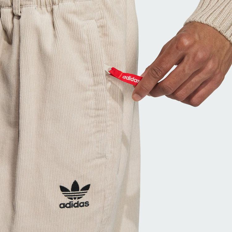 adidas Мужские спортивные штаны свободного плетения Originals, светло-хаки IN0992