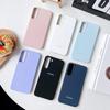 Защитный чехол из жидкого силикона для Samsung Galaxy S24, S23, S22 Ultra и S21 Plus