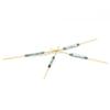 -60℃~+155℃ Reed Switch 100VDC/VAC 14*2mm Gold Foot-green Tube