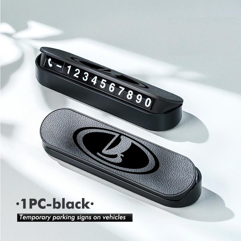 Temporary Car Parking Phone Number Card Parking Tool Decorative Accessories For Lada Largus Priora Vesta Niva Samara Kalina Xray WW17