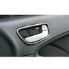 Carbon Fiber Inner Door Handle Bowl Frame Trim Fit for Kia Forte/K3 DX 2014-2018
