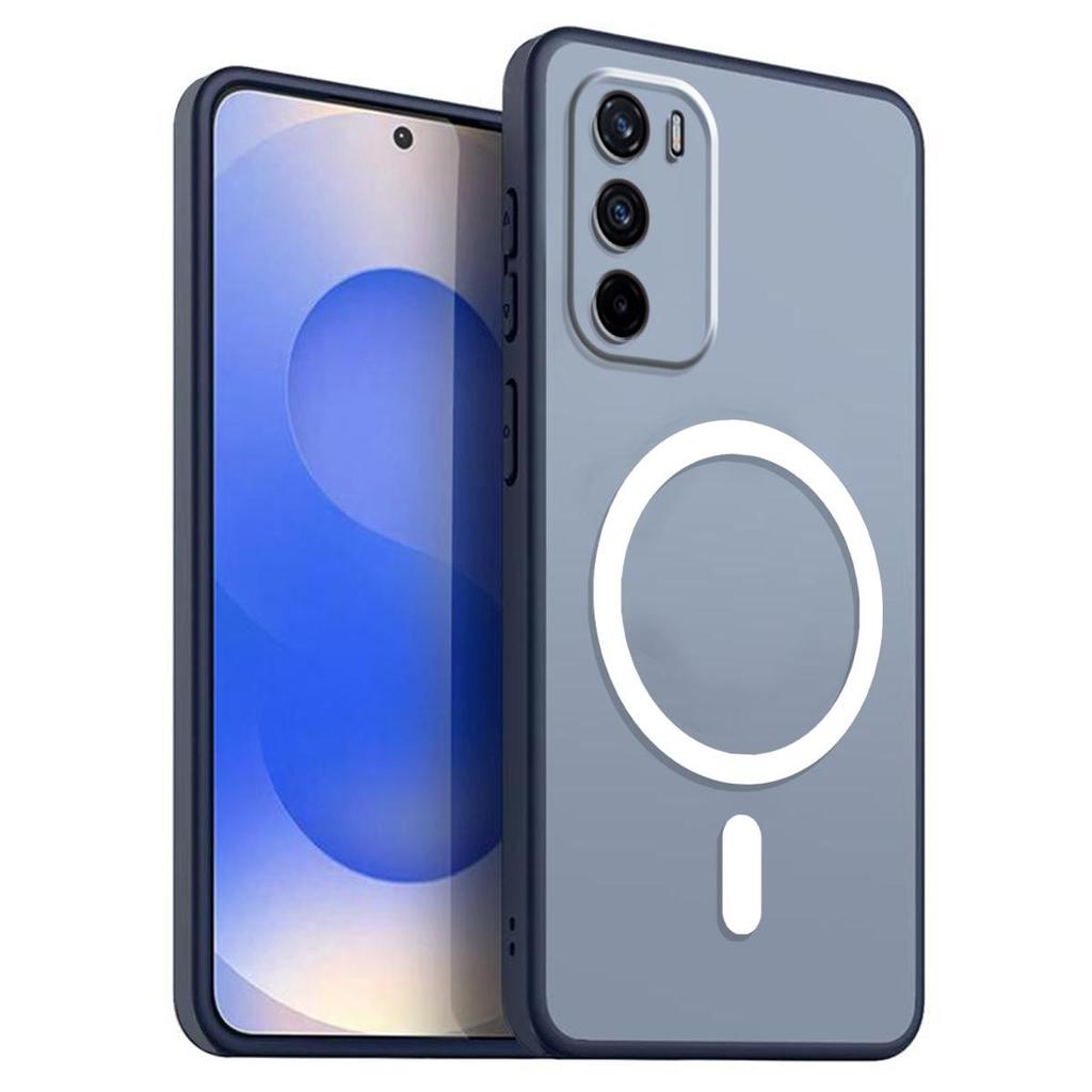 Магнитный железный кольцевой чехол для телефона для realme C71 Матовый мягкий ТПУ Ударопрочный чехол