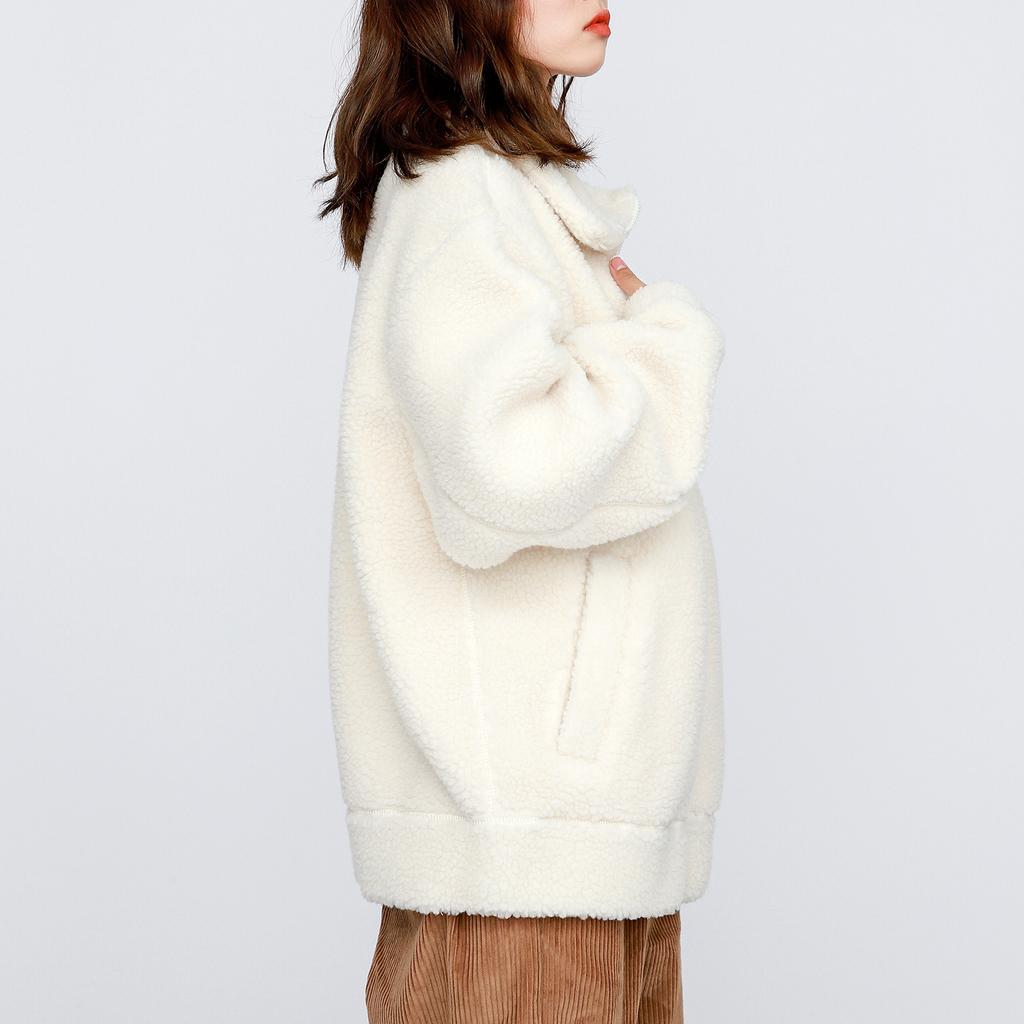 Куртка с логотипом MLB на флисовой подкладке, унисекс, Off-White 3AJPF0316-50CRS