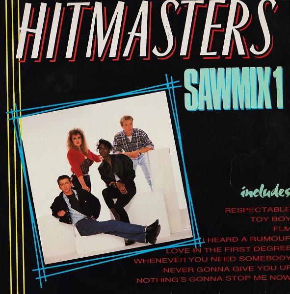 12-дюймовая пластинка HITMASTERS Sawmix 1 QUAT5QUAT5 Quazar 1988 UK Dance Electronica Б/у