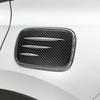ABS Fuel Tank Cap Cover Trim Lid For Honda CRV CR-V 2017-2021 Carbon Fiber Style