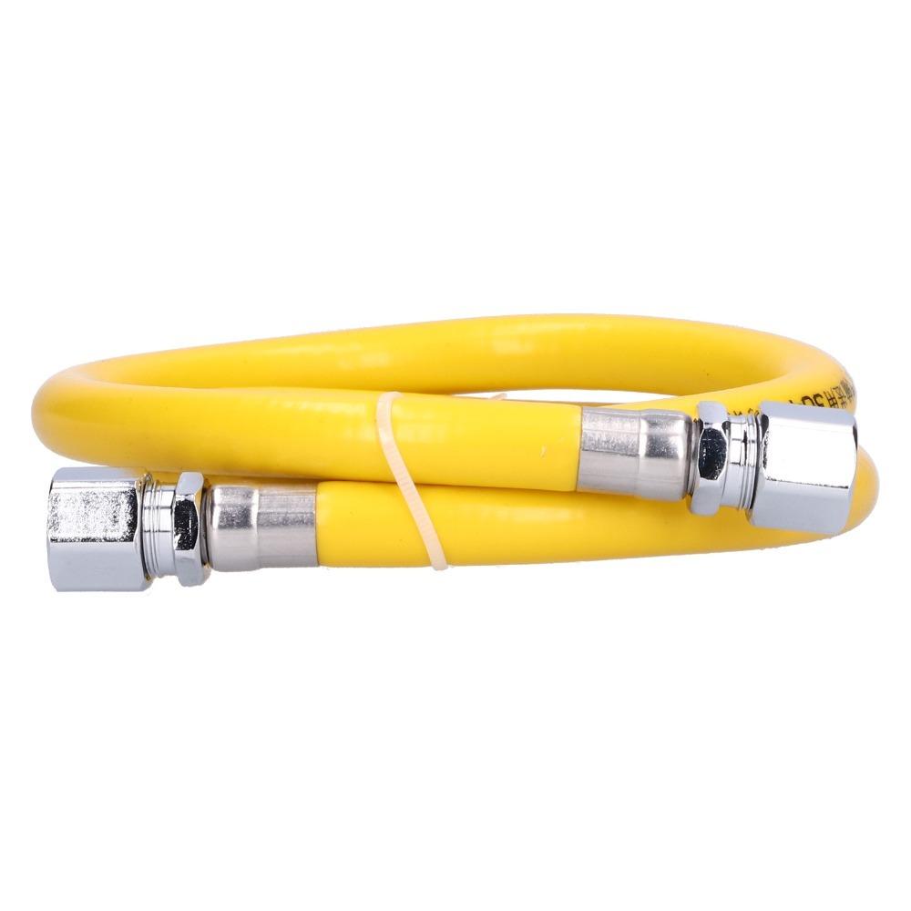 304 Stainless Steel Gas Hose Yellow Stove Gas Line Daily Home Gas Equipment Replacement