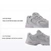 Nb 530 Bungee Удобные Мягкие Модные Низкие Кроссовки для Ходьбы Детская Обувь Серый IZ530TBA