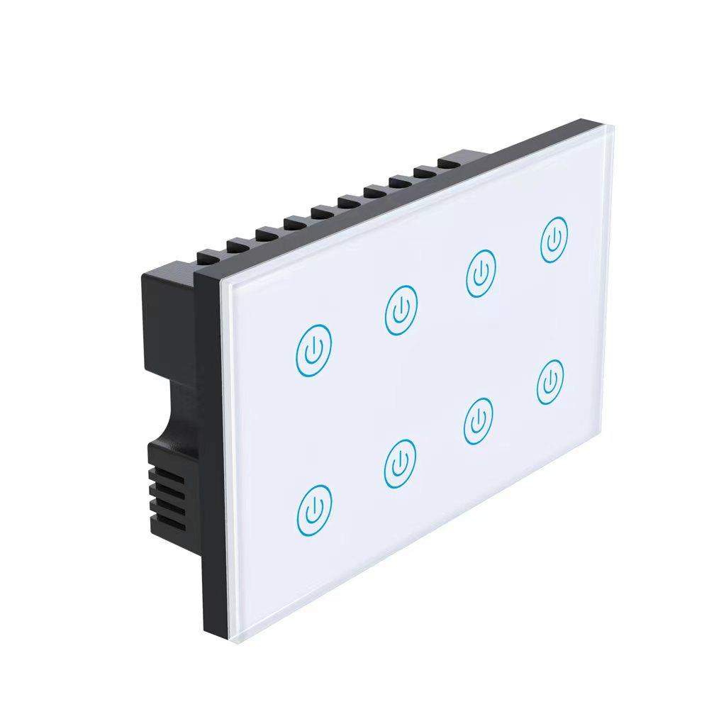 Smart WiFi UK Switch Tuya Zigbee Smart Home 6 Gang Wall Light Switch Used in Conjunction With Alexa Google Assistant