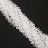 30-200Pcs Rondelle Austria Faceted Crystal Glass Beads Loose Spacer Beads for Jewelry Making